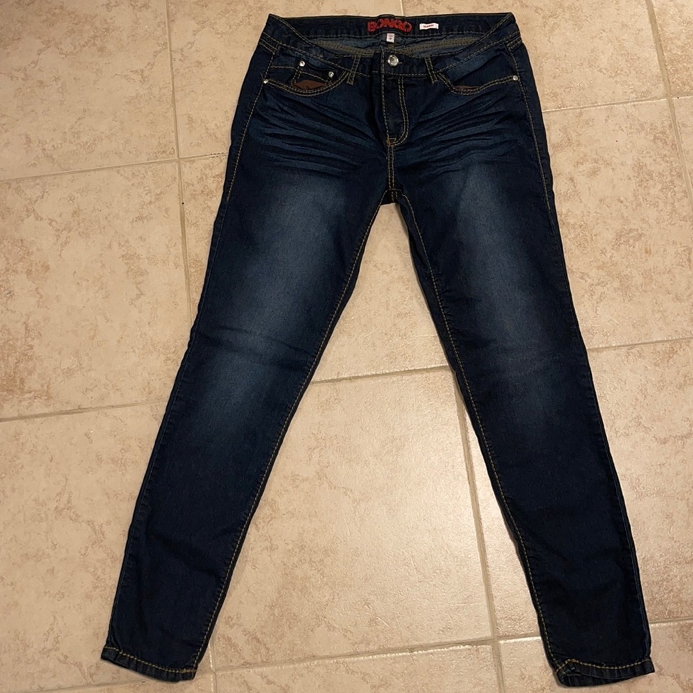 Long skinny jeans